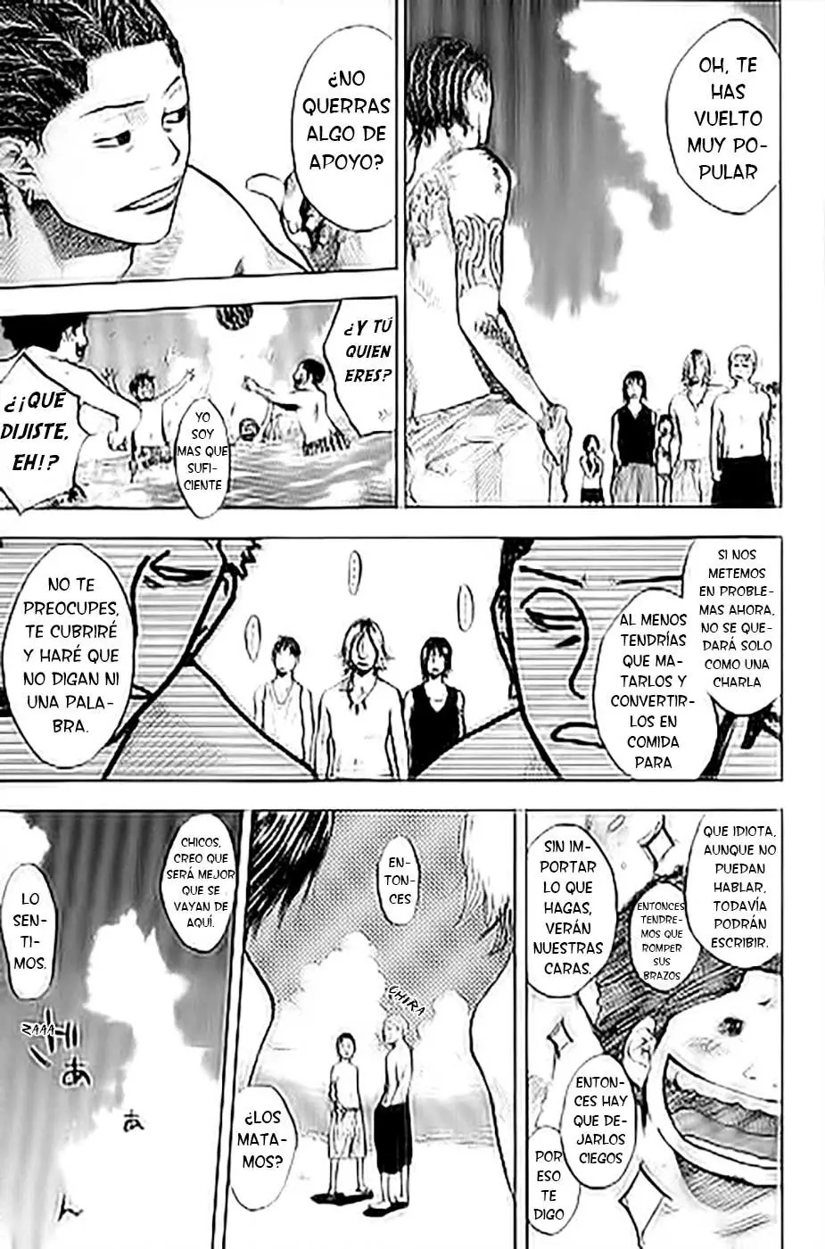 Ahiru no Sora capítulo 140, página 14