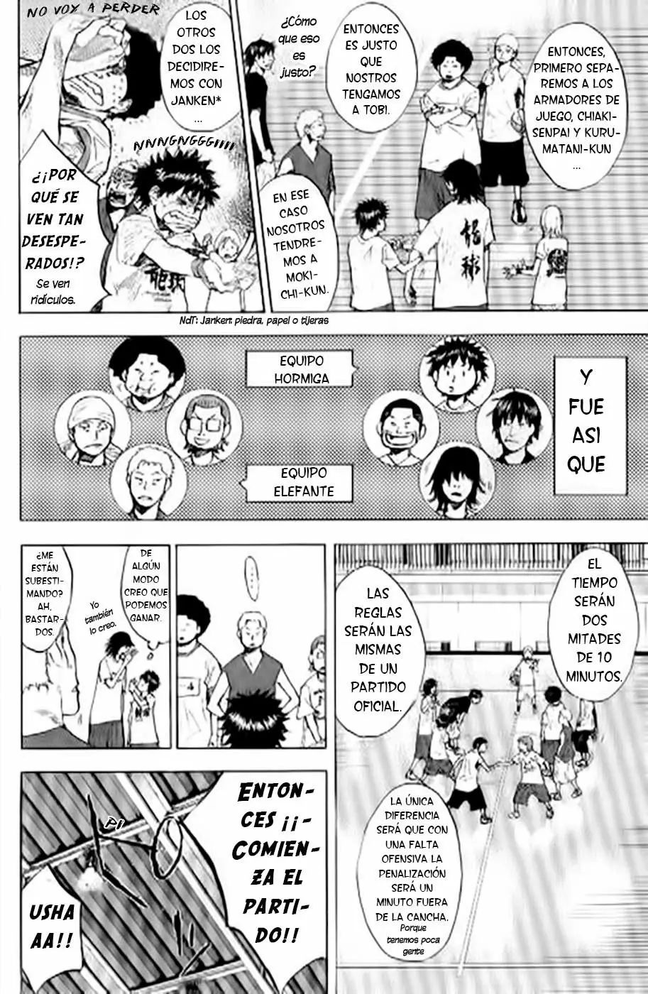 Ahiru no Sora capítulo 142, página 15