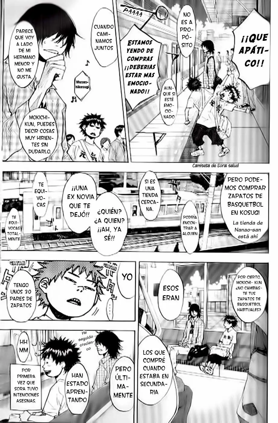 Ahiru no Sora capítulo 144, página 9