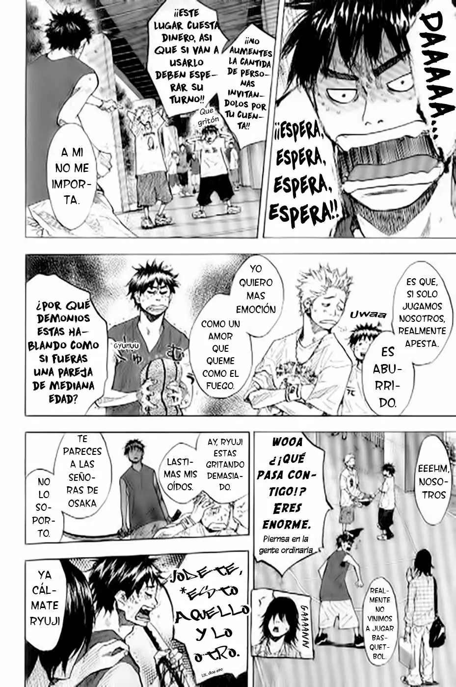 Ahiru no Sora capítulo 144, página 20