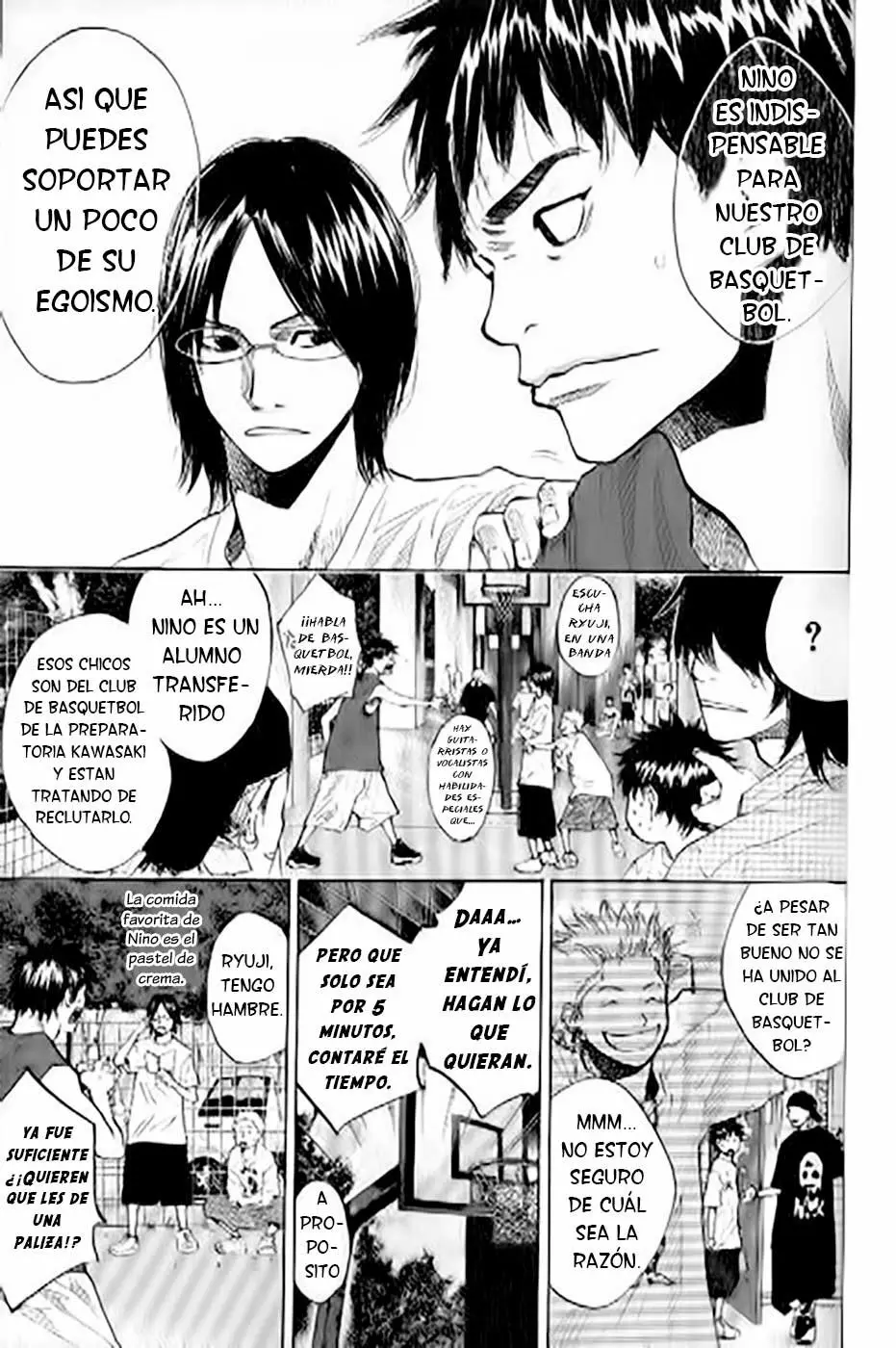 Ahiru no Sora capítulo 144, página 21