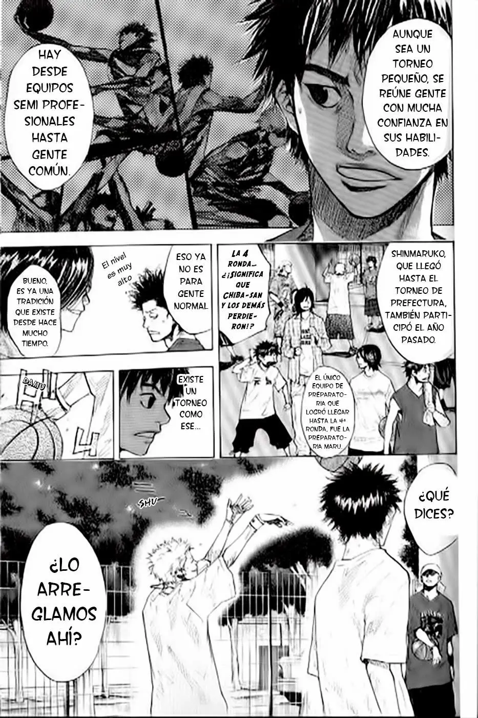 Ahiru no Sora capítulo 145, página 37