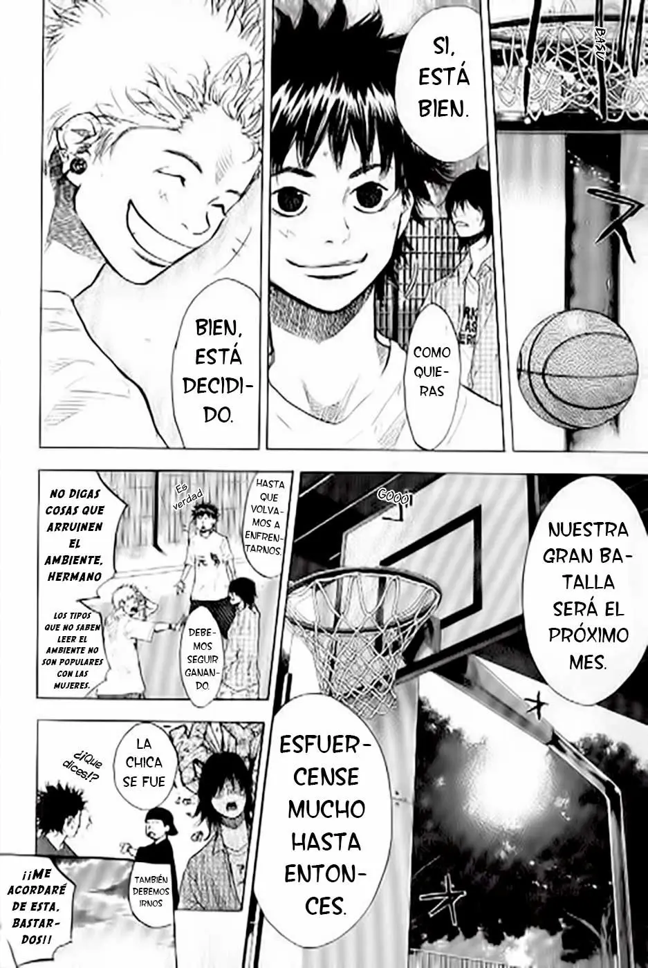Ahiru no Sora capítulo 145, página 38