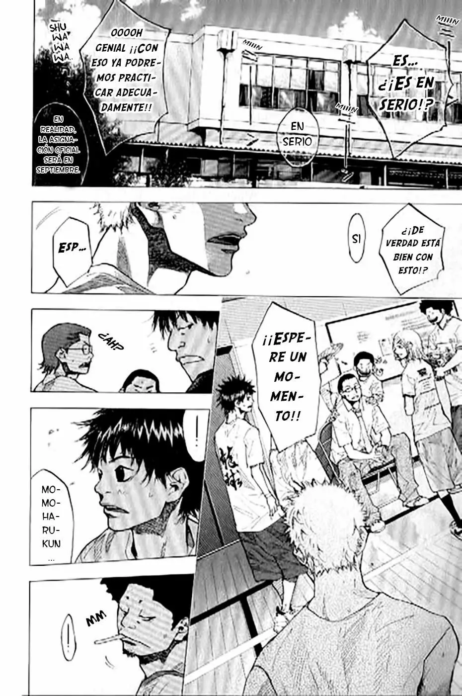 Ahiru no Sora capítulo 145, página 44