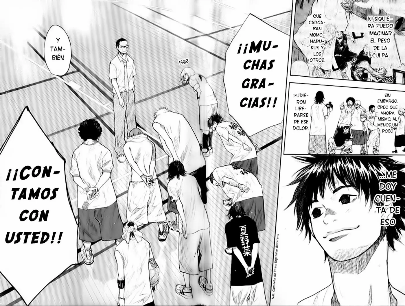 Ahiru no Sora capítulo 145, página 48