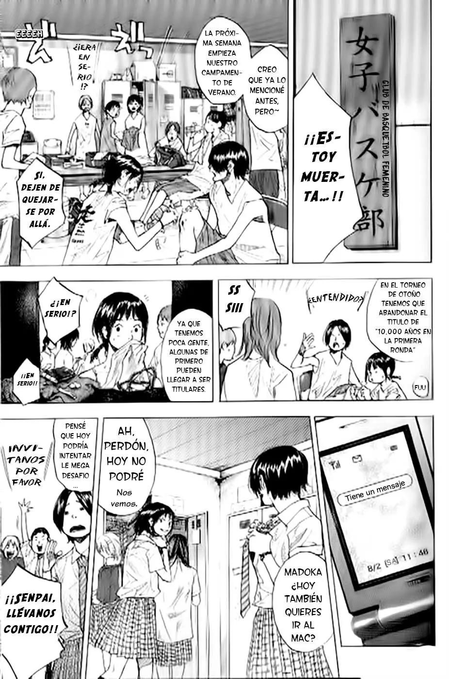 Ahiru no Sora capítulo 146, página 14