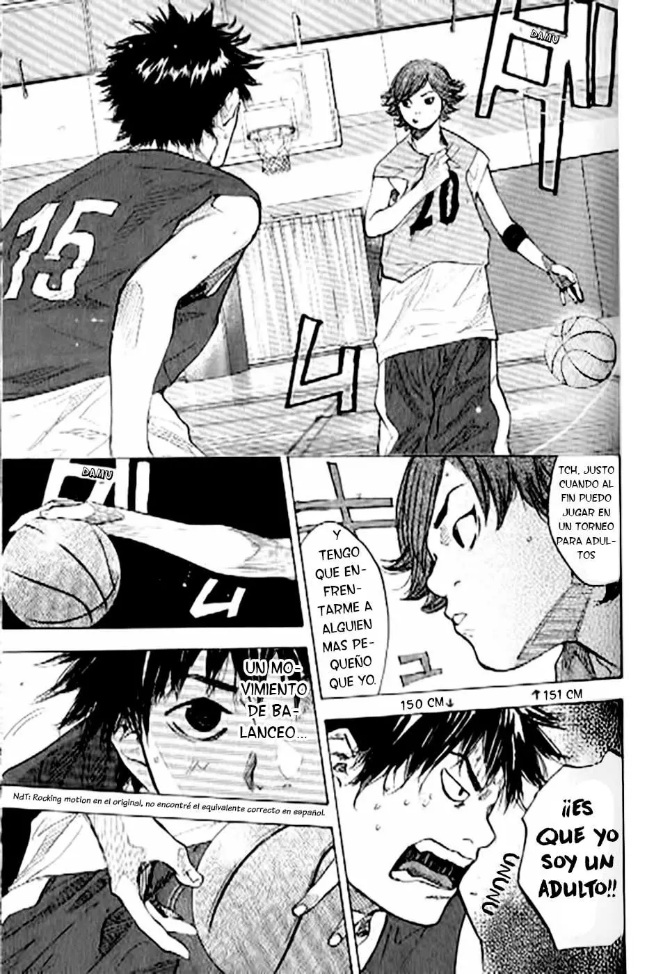 Ahiru no Sora capítulo 148, página 21