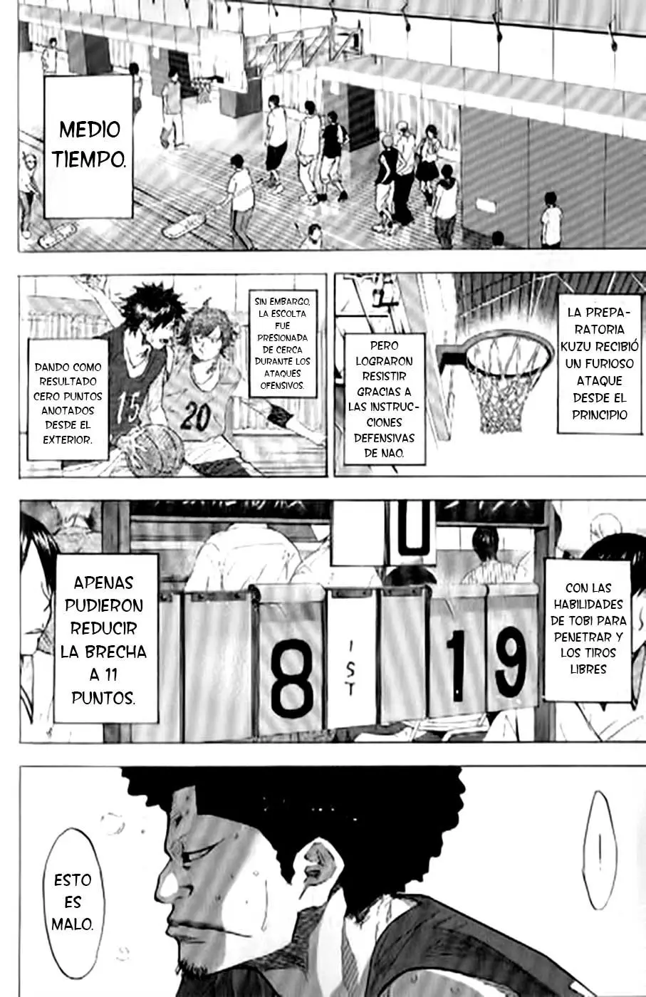 Ahiru no Sora capítulo 149, página 4