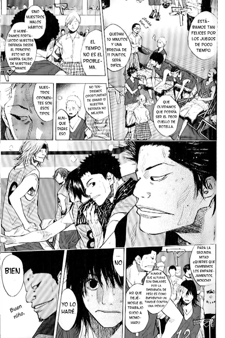 Ahiru no Sora capítulo 149, página 5