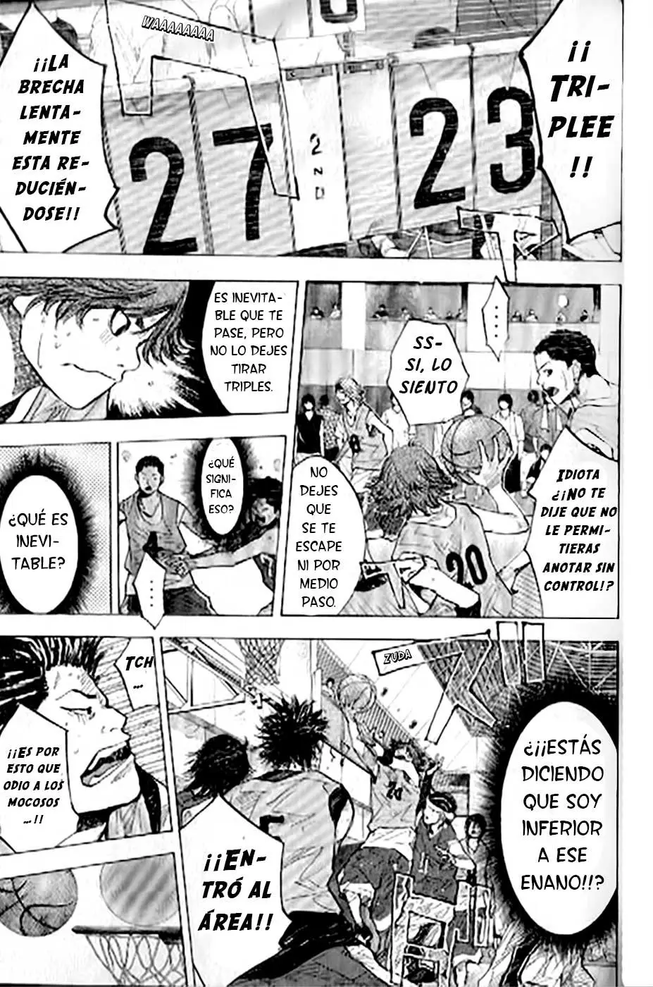 Ahiru no Sora capítulo 149, página 23