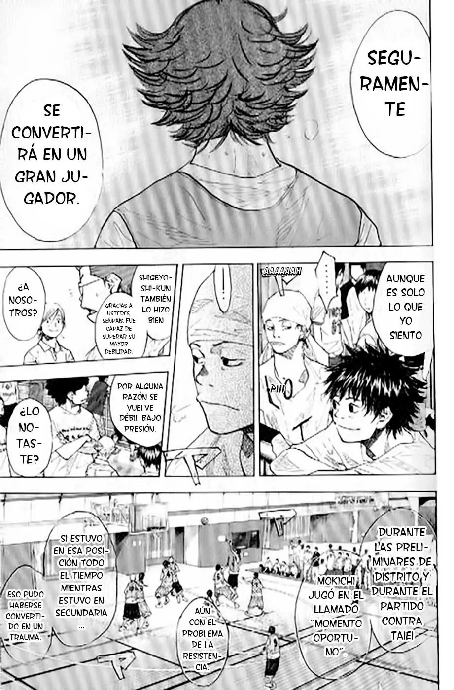Ahiru no Sora capítulo 150, página 5