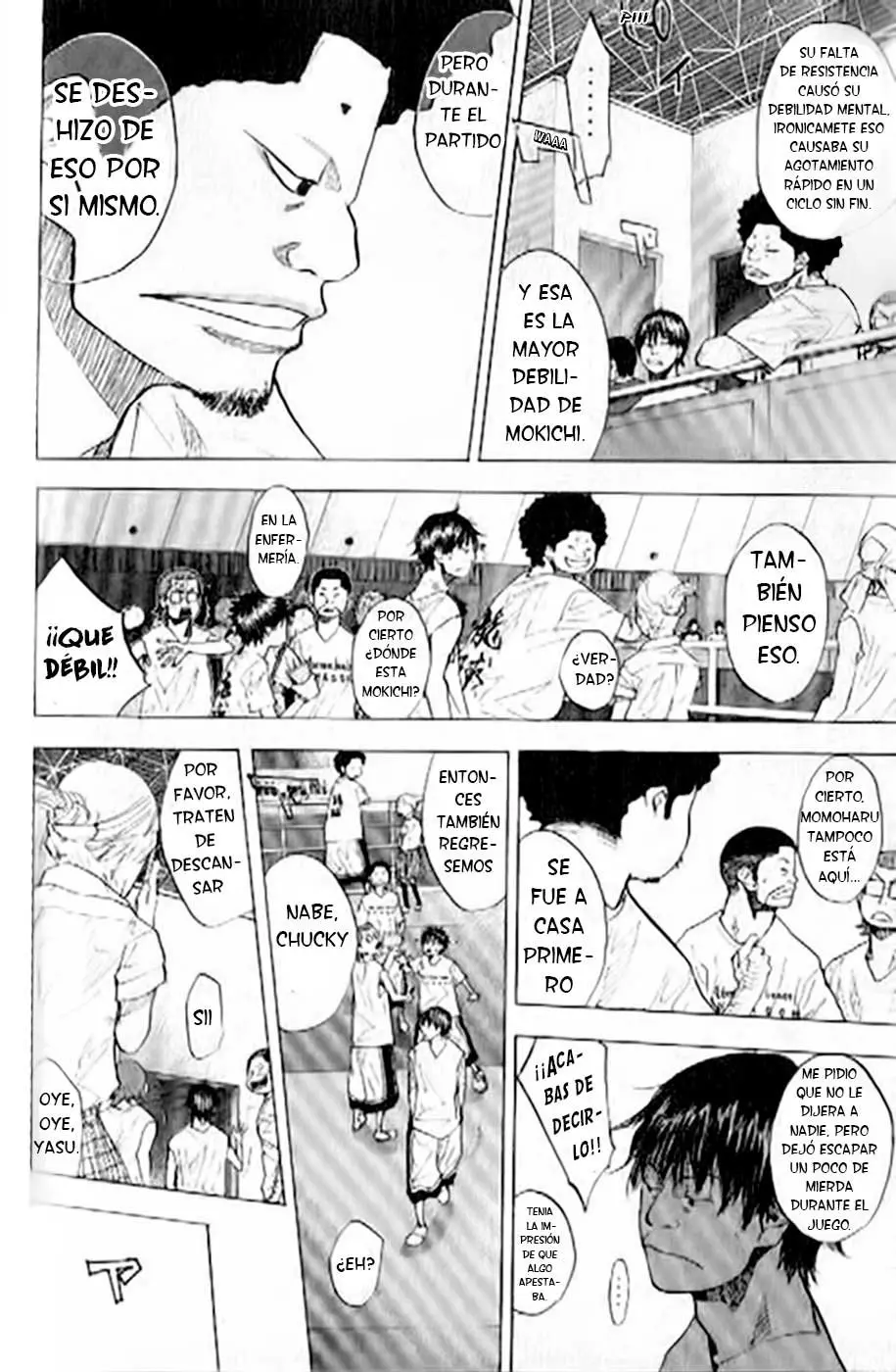 Ahiru no Sora capítulo 150, página 6