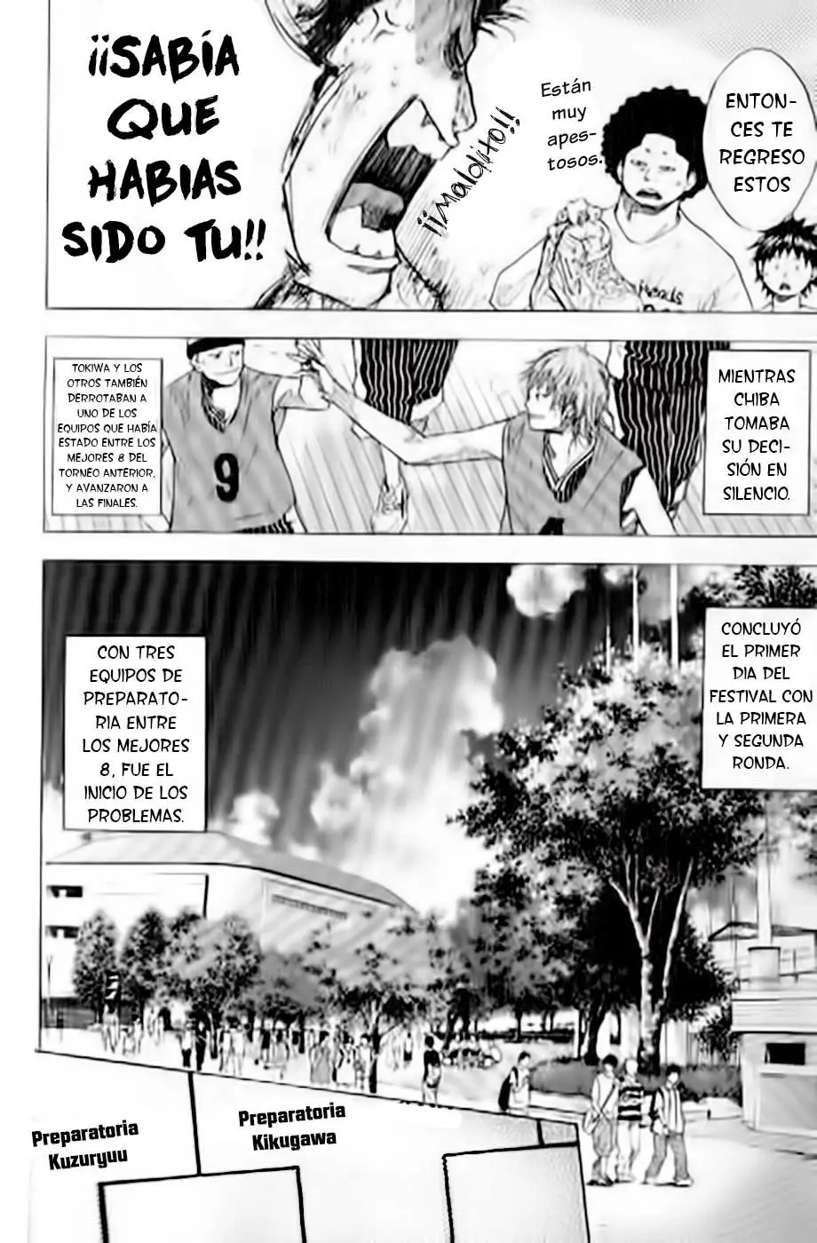 Ahiru no Sora capítulo 150, página 36