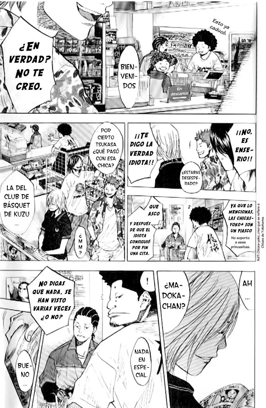 Ahiru no Sora capítulo 151, página 13