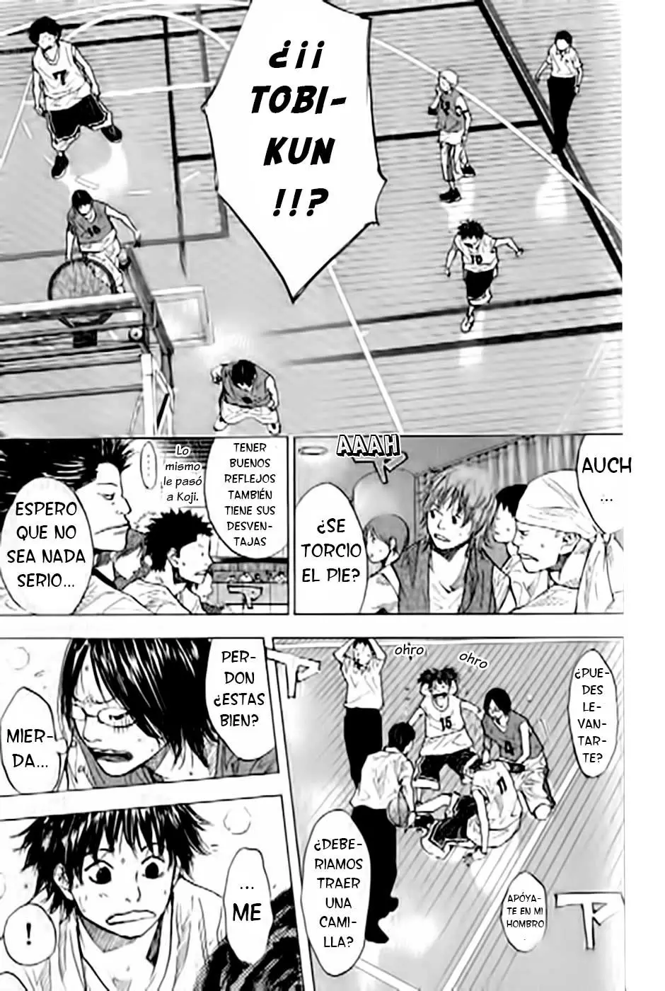 Ahiru no Sora capítulo 152, página 37