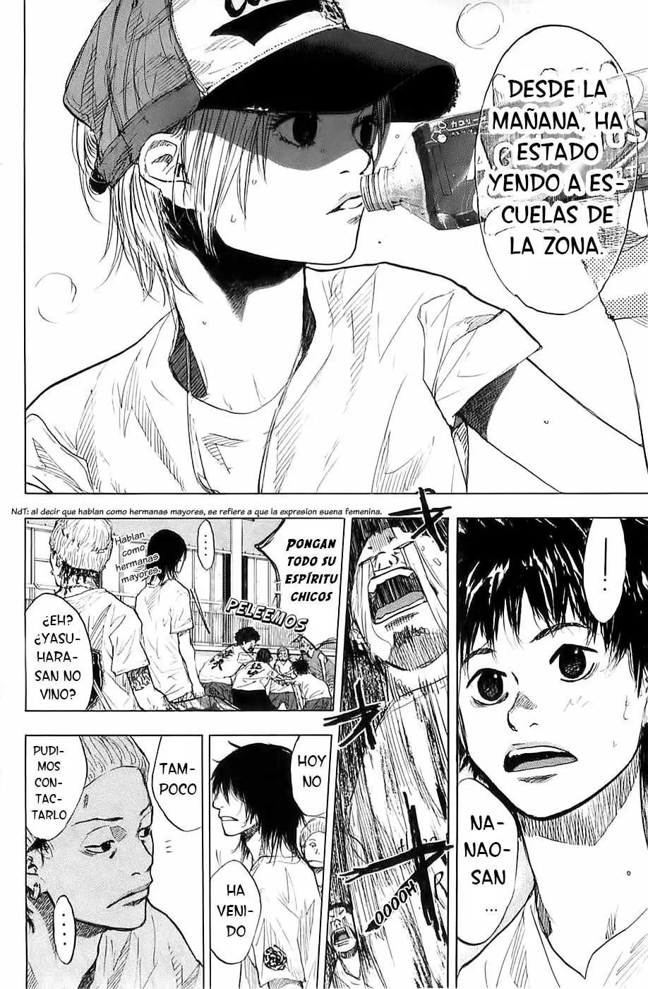Ahiru no Sora capítulo 155, página 14