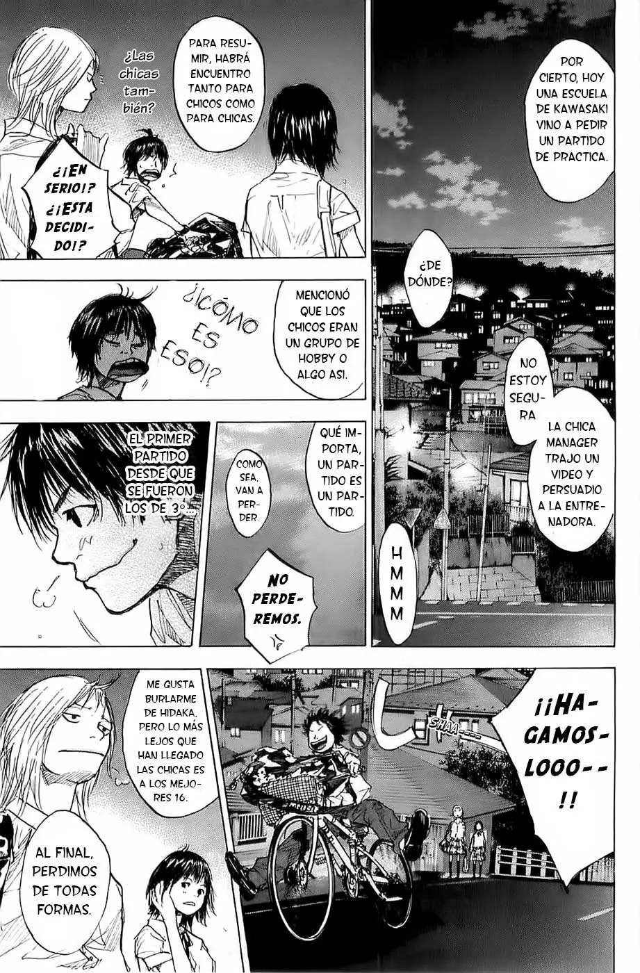 Ahiru no Sora capítulo 156, página 9
