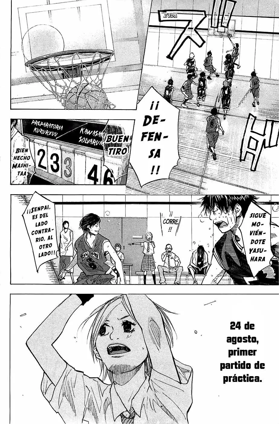 Ahiru no Sora capítulo 158, página 4