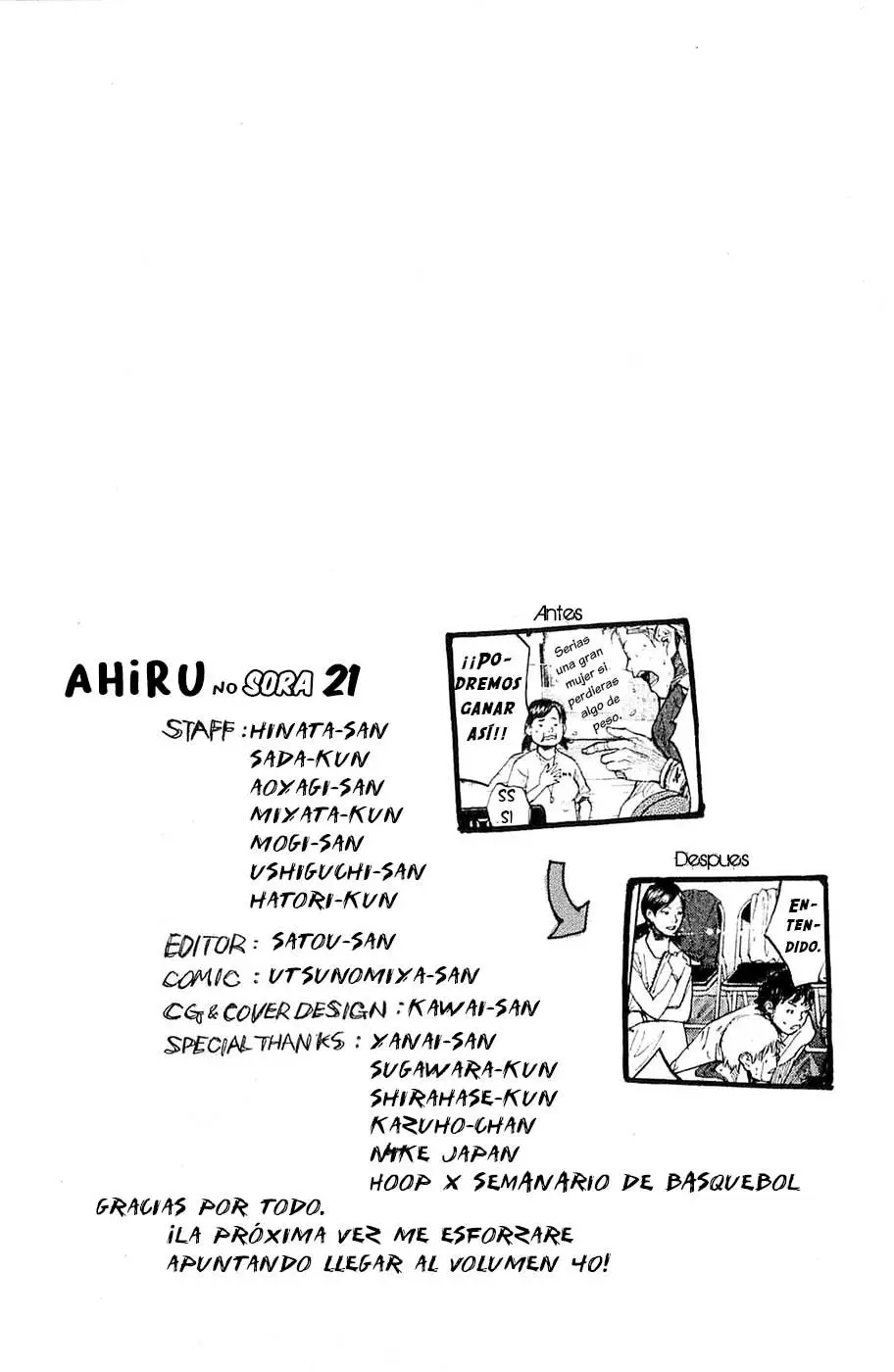 Ahiru no Sora capítulo 158, página 52