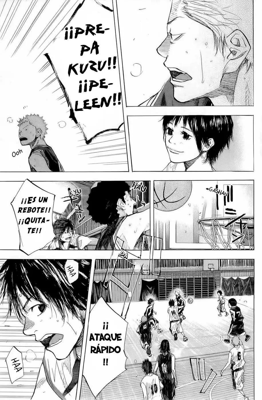 Ahiru no Sora capítulo 159, página 17