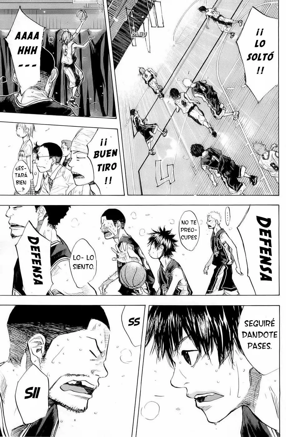 Ahiru no Sora capítulo 160, página 41