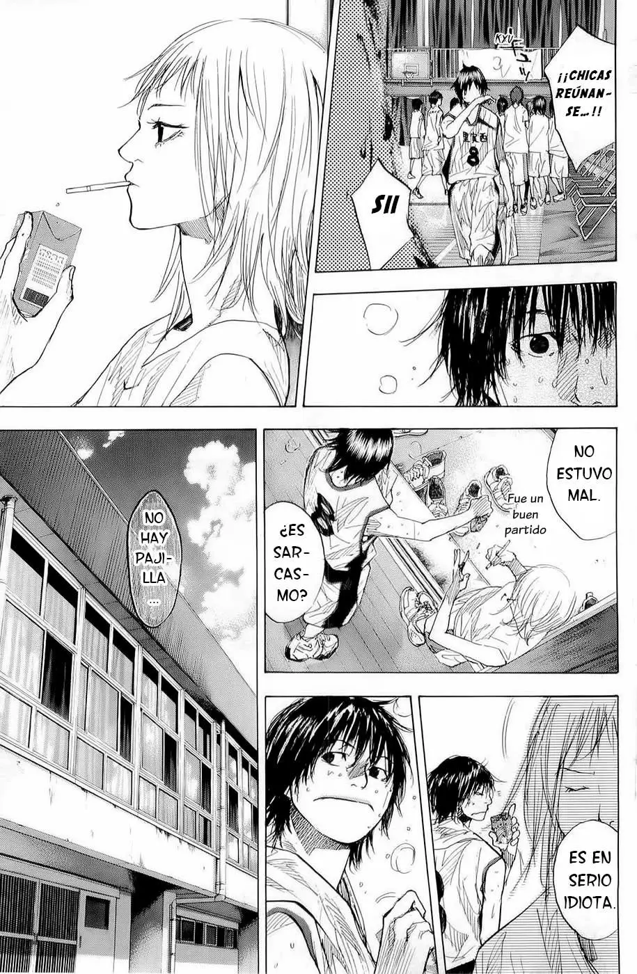 Ahiru no Sora capítulo 161, página 25