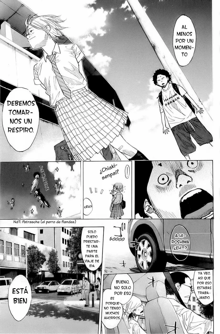 Ahiru no Sora capítulo 161, página 52