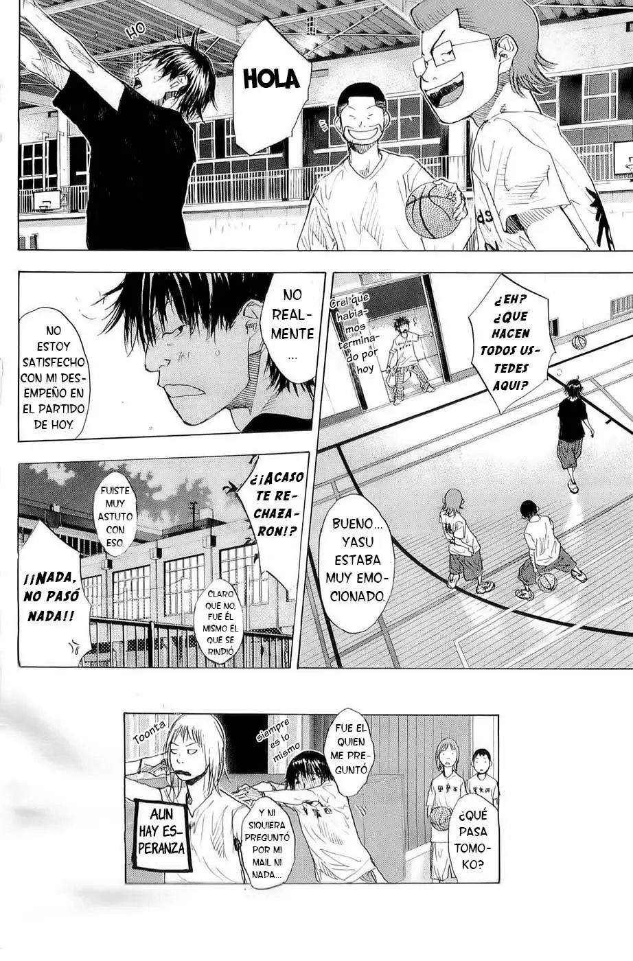 Ahiru no Sora capítulo 161, página 56