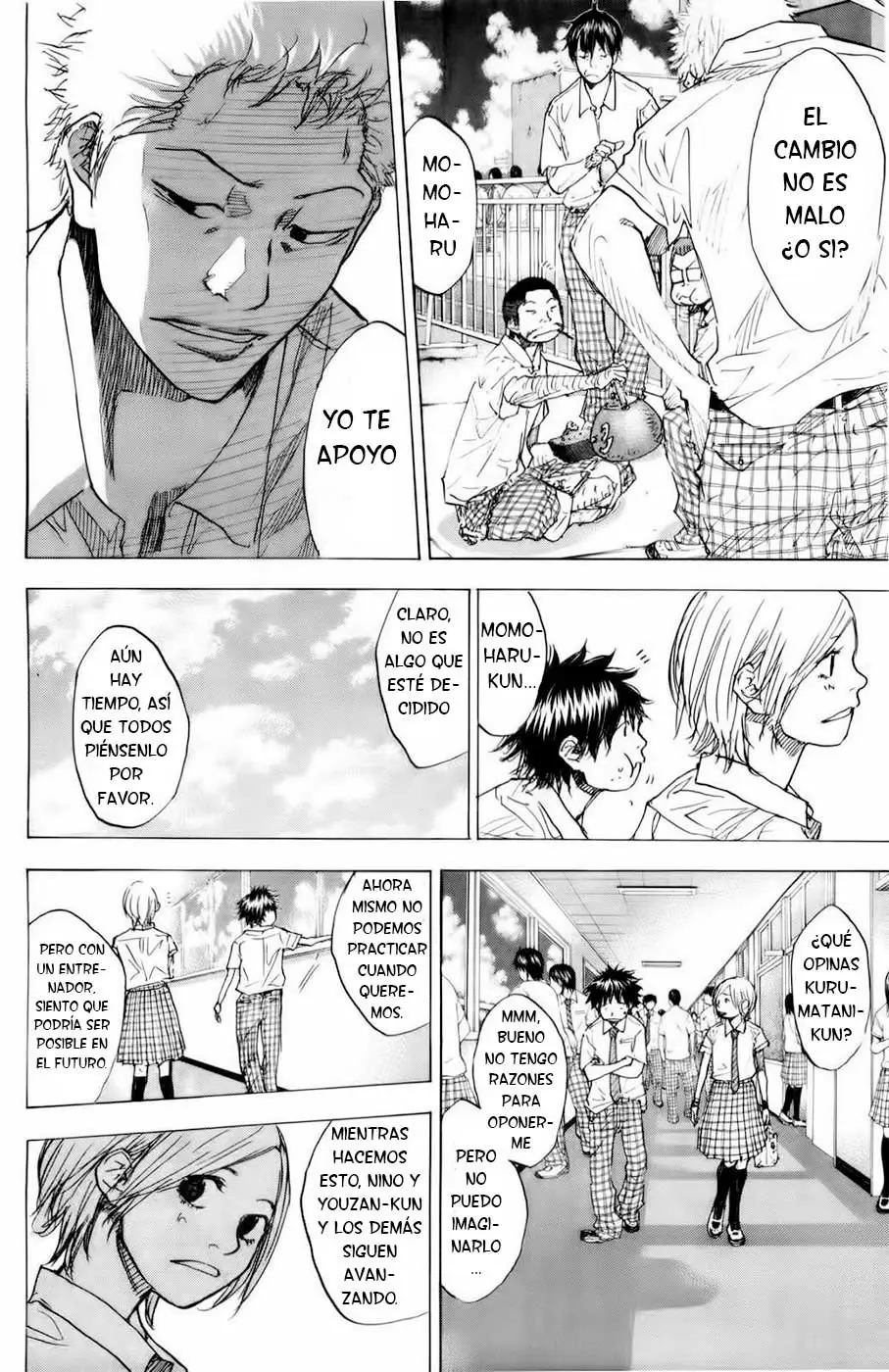 Ahiru no Sora capítulo 165, página 8