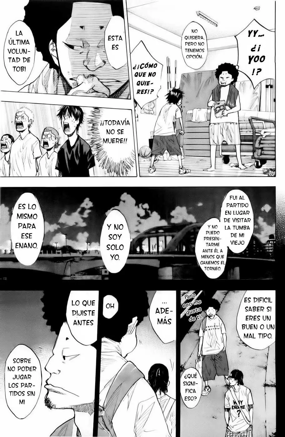 Ahiru no Sora capítulo 166, página 21
