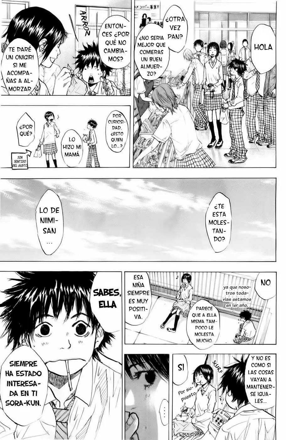 Ahiru no Sora capítulo 166, página 37