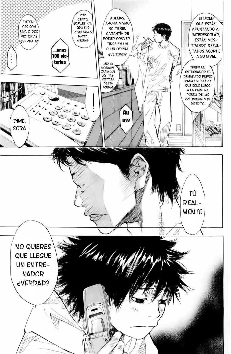 Ahiru no Sora capítulo 167, página 5