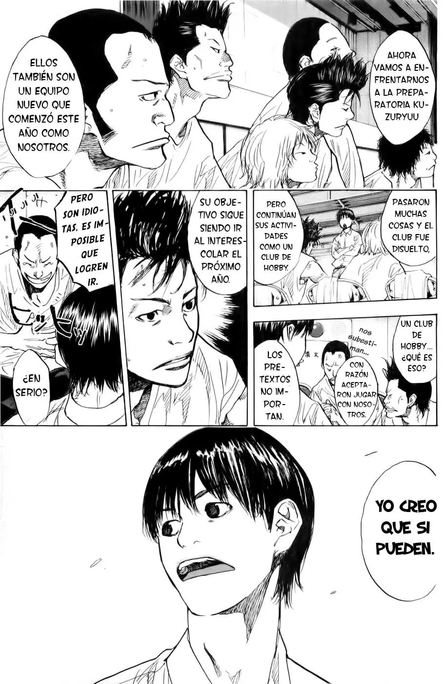 Ahiru no Sora capítulo 168, página 21