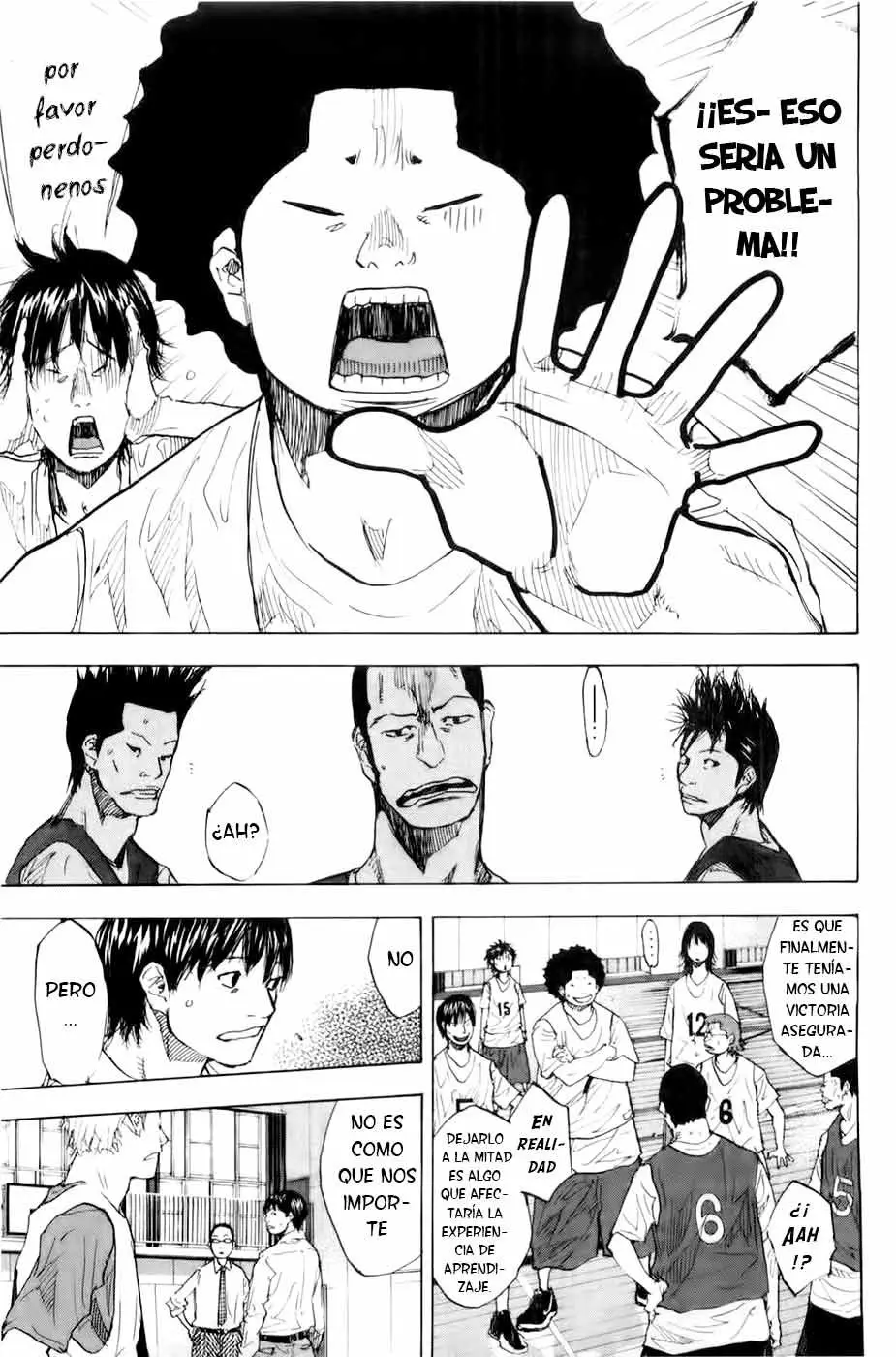 Ahiru no Sora capítulo 169, página 57