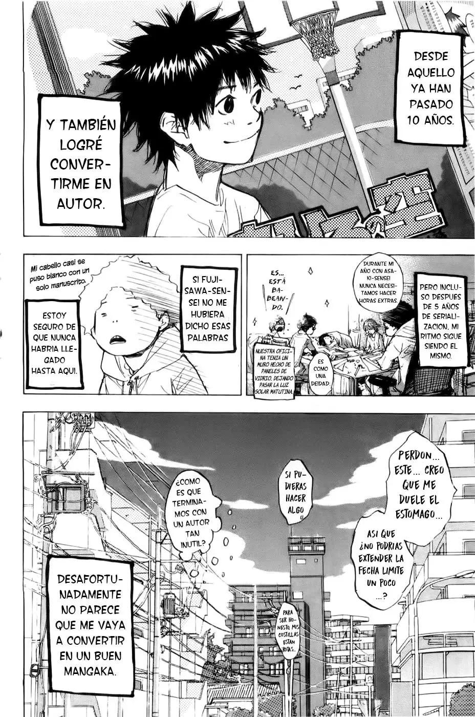 Ahiru no Sora capítulo 169, página 74