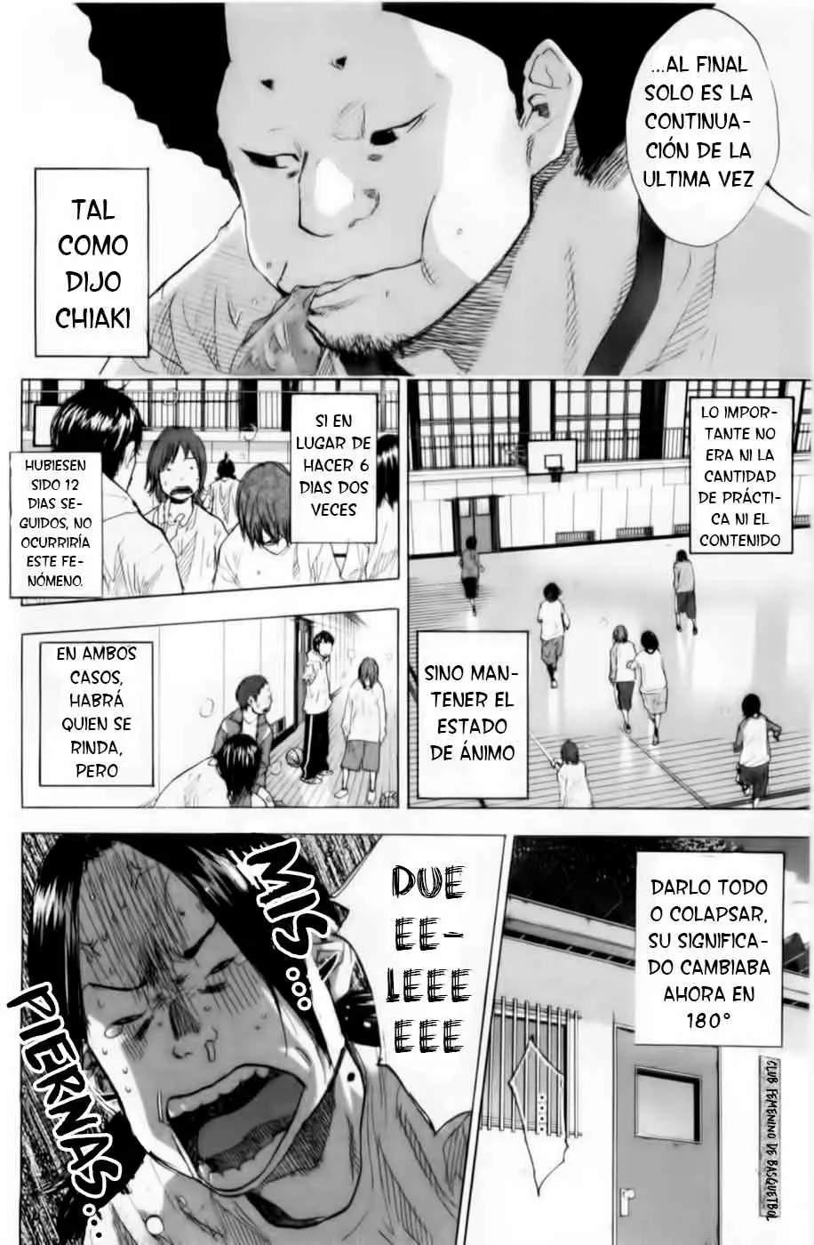 Ahiru no Sora capítulo 185, página 13