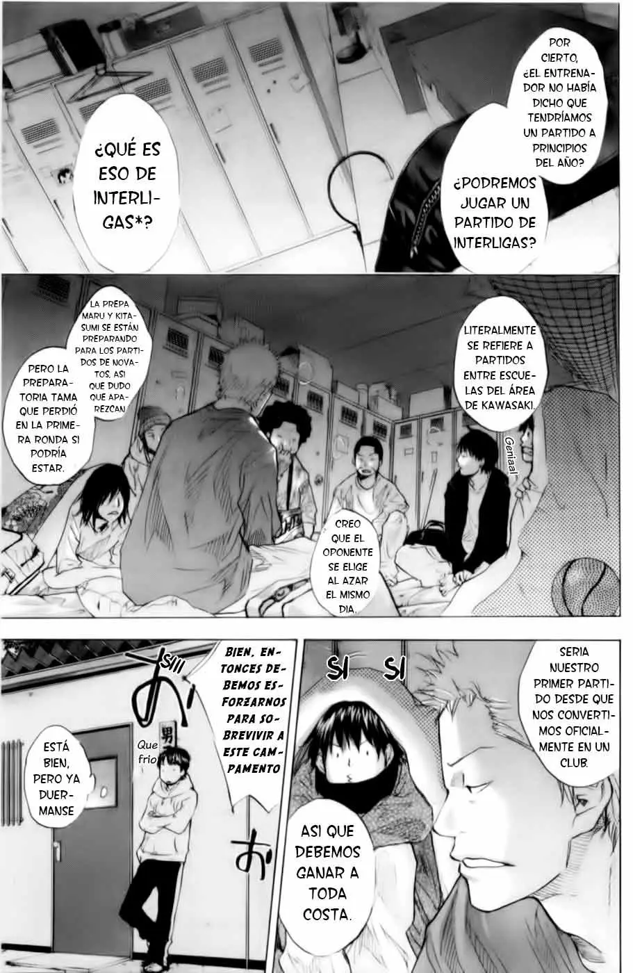 Ahiru no Sora capítulo 185, página 18