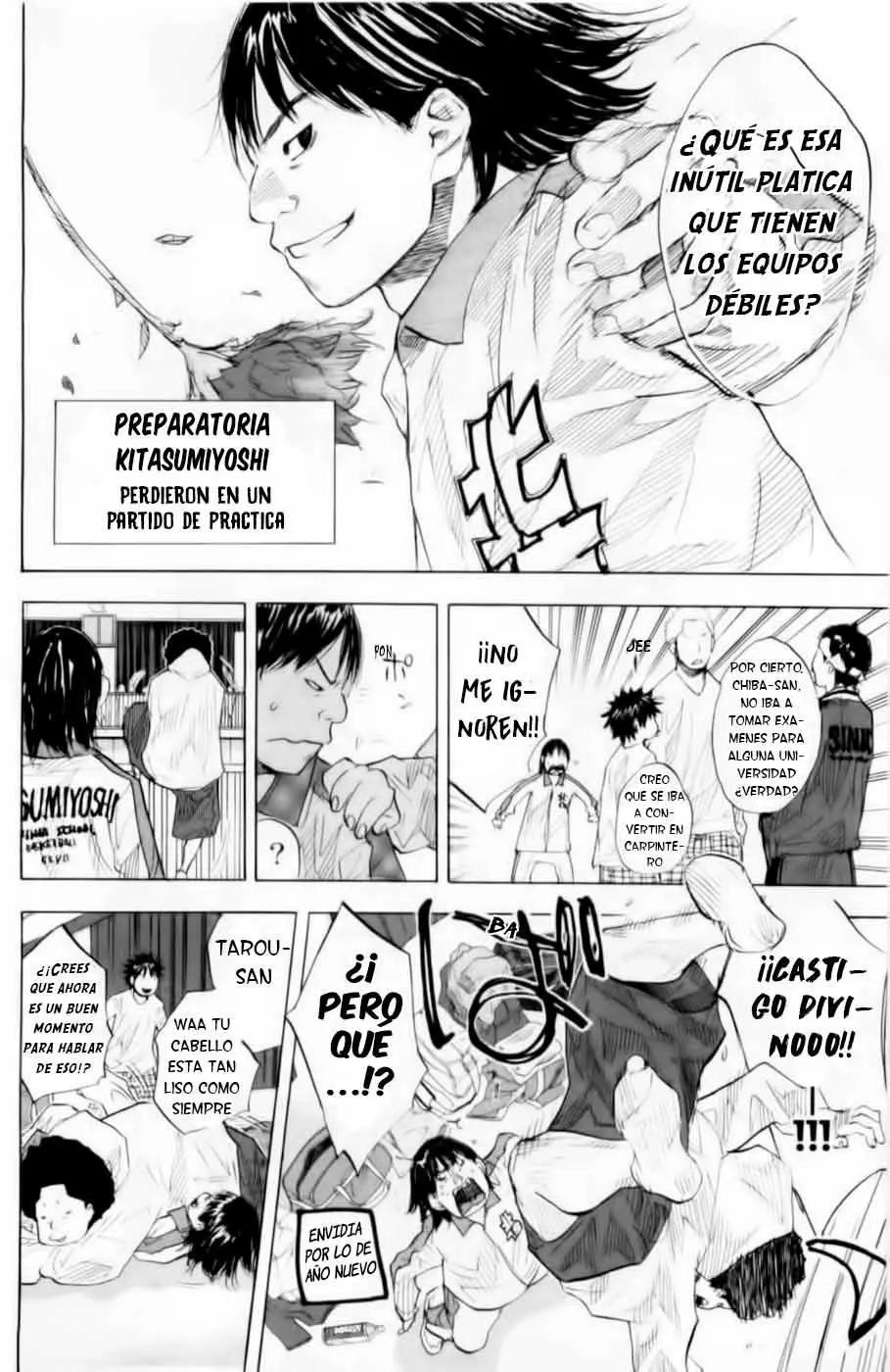 Ahiru no Sora capítulo 188, página 8
