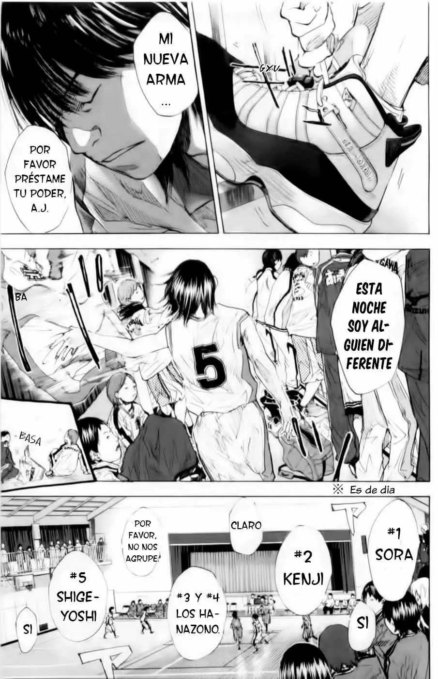 Ahiru no Sora capítulo 189, página 13
