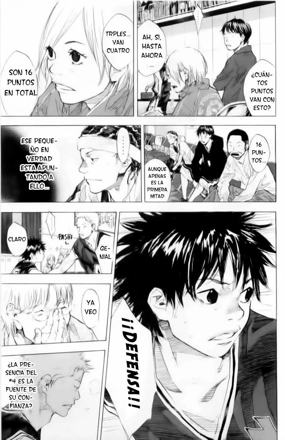 Ahiru no Sora capítulo 190, página 13