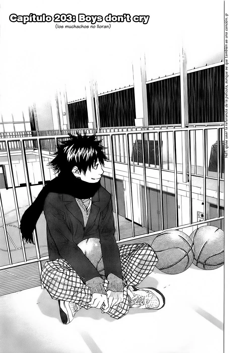 Ahiru no Sora capítulo 203, página 3