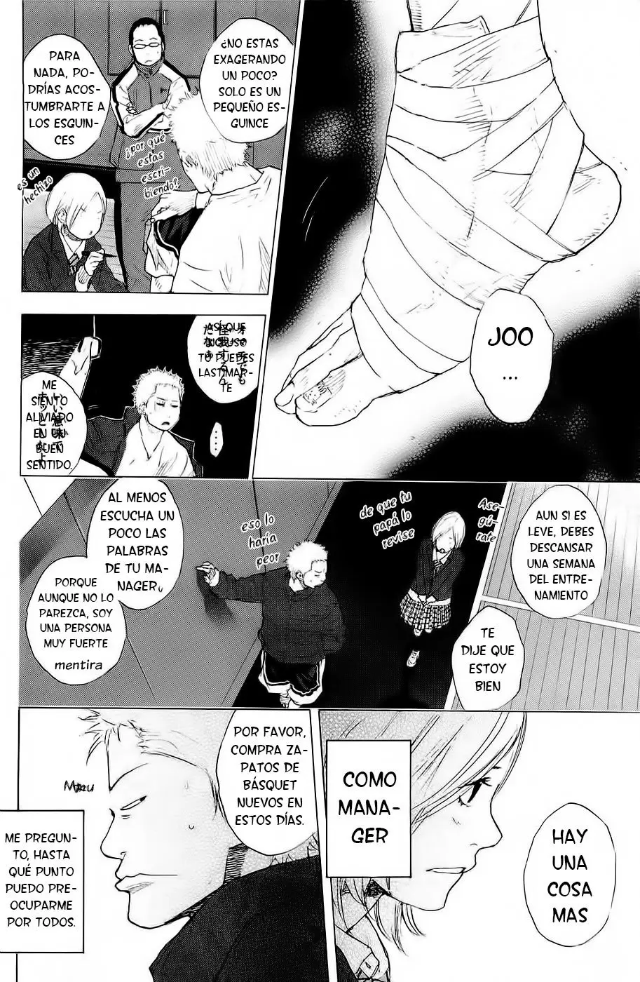 Ahiru no Sora capítulo 205, página 8