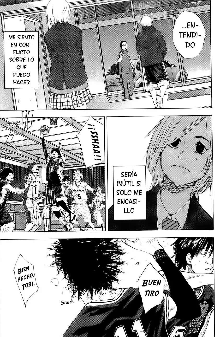 Ahiru no Sora capítulo 205, página 9