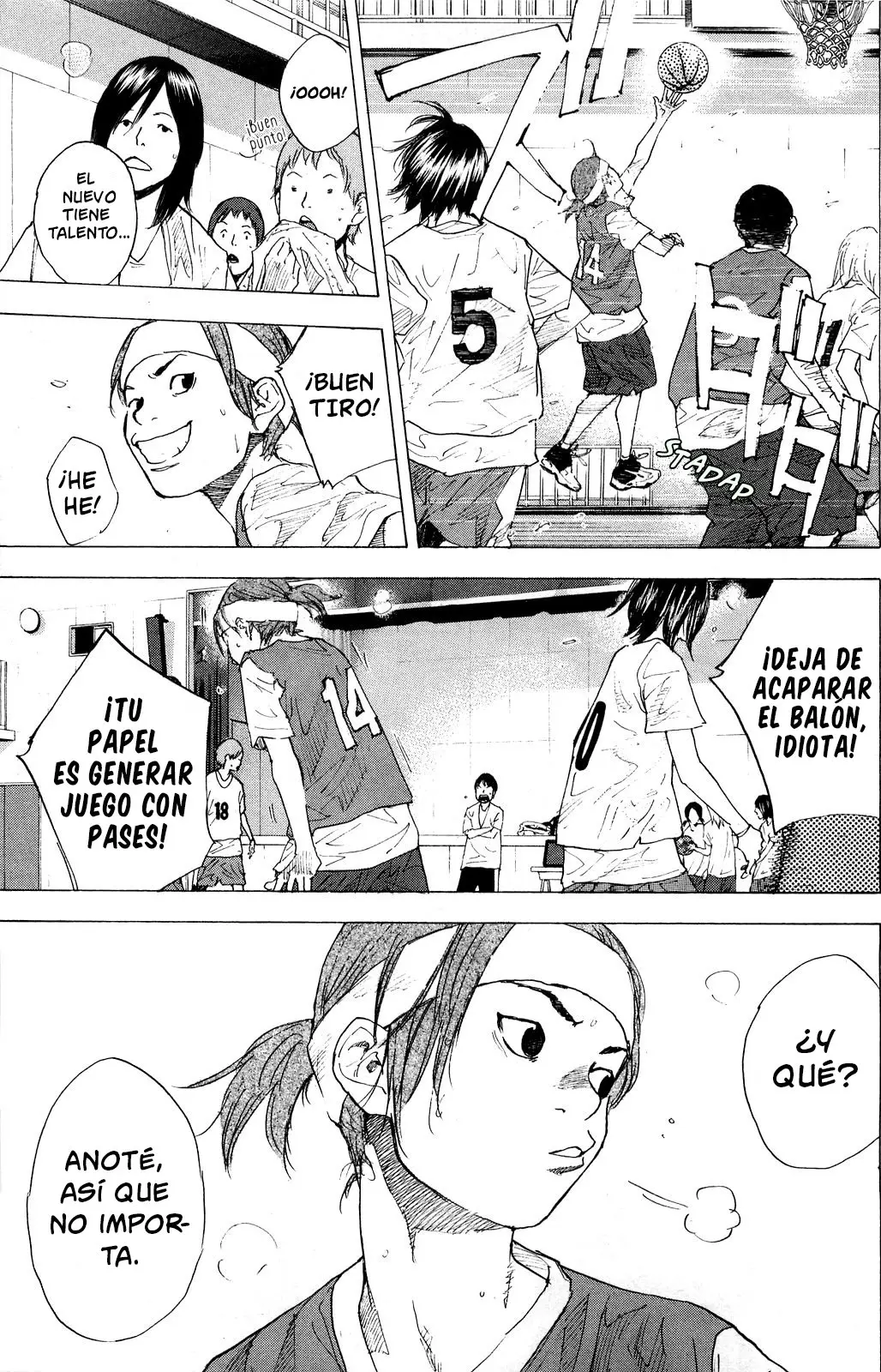 Ahiru no Sora capítulo 211, página 4