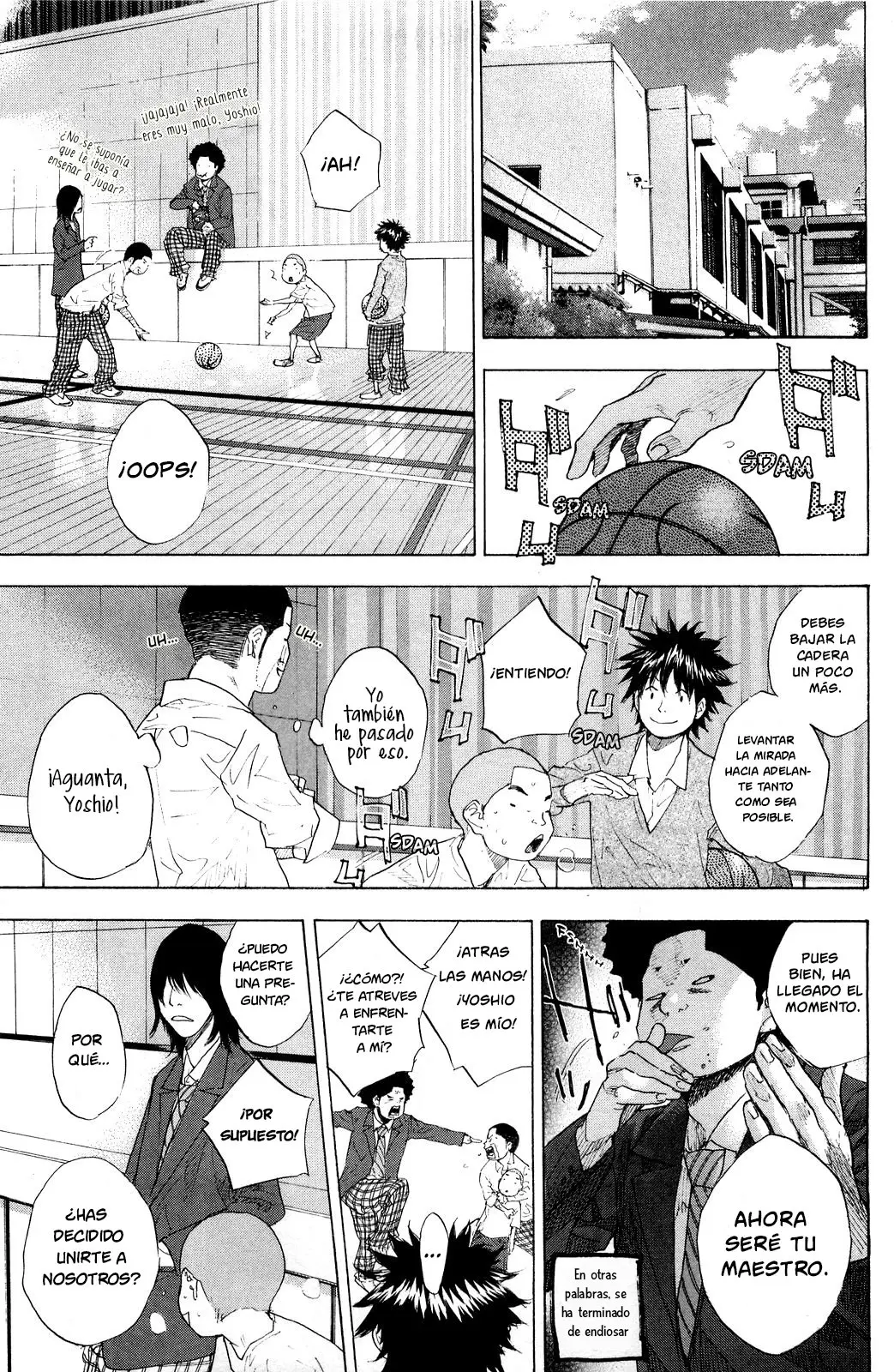 Ahiru no Sora capítulo 211, página 22