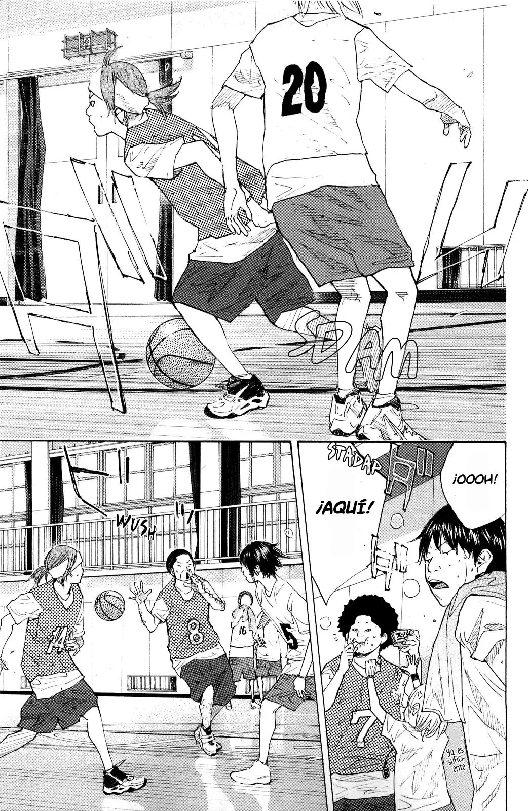 Ahiru no Sora capítulo 213, página 4
