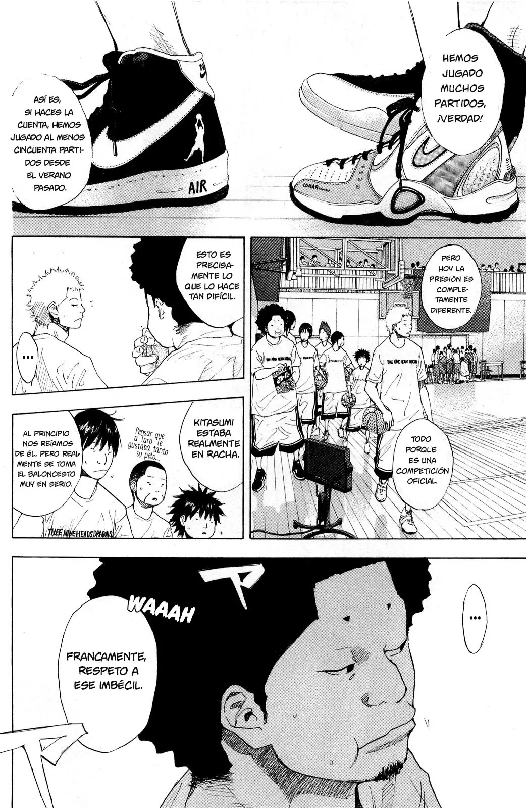 Ahiru no Sora capítulo 216, página 19