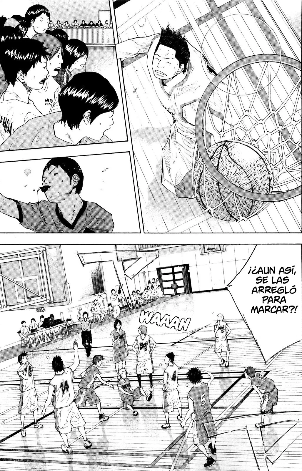 Ahiru no Sora capítulo 216, página 22