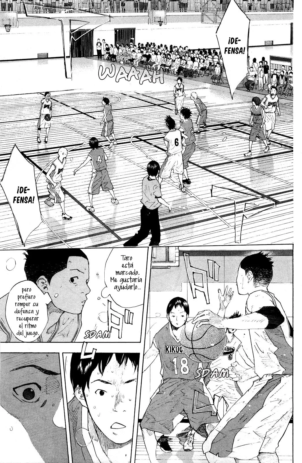 Ahiru no Sora capítulo 216, página 42