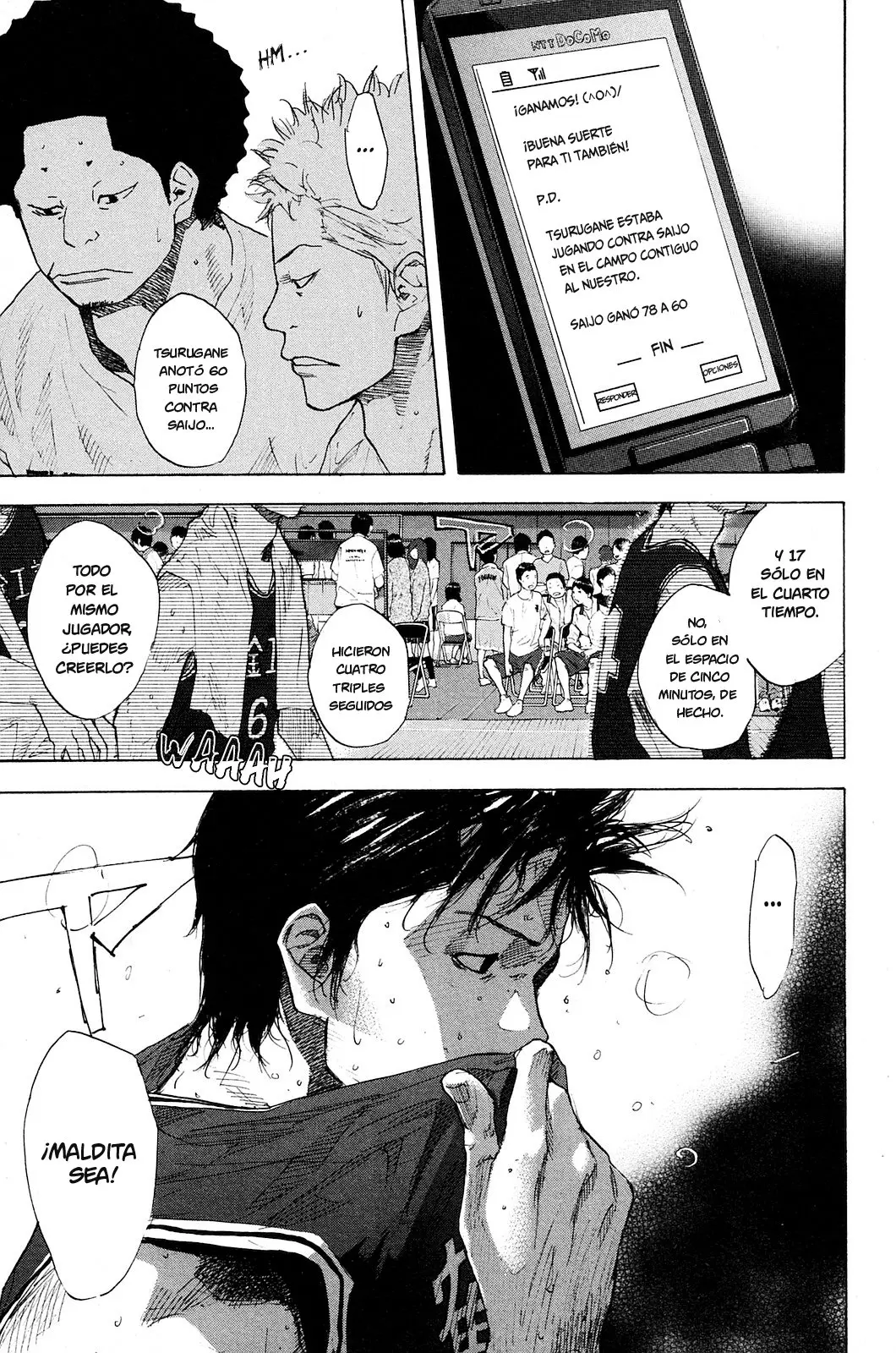 Ahiru no Sora capítulo 217, página 36